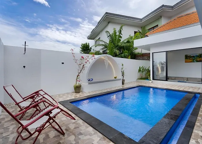 Ferienhaus Artsya - New &modern 2br Tropical Canggu Private Pool *
