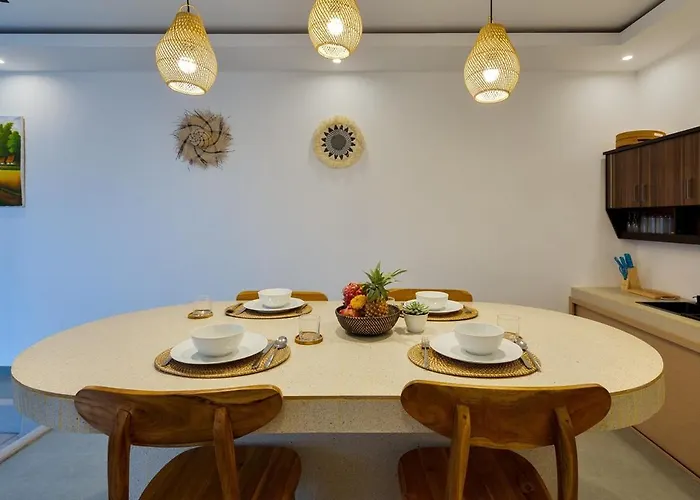 Artsya - New &modern 2br Tropical Canggu Private Pool Ferienhaus
