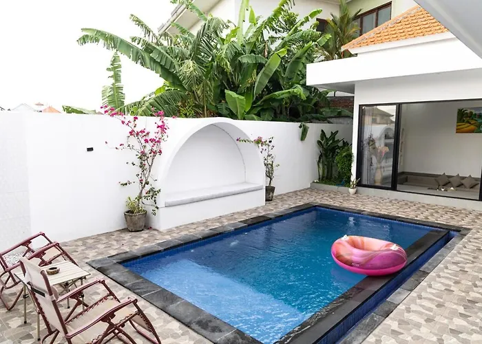 Artsya - New &modern 2br Tropical Canggu Private Pool Ferienhaus