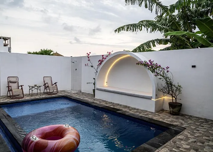 Artsya - New &modern 2br Tropical Canggu Private Pool Ferienhaus *