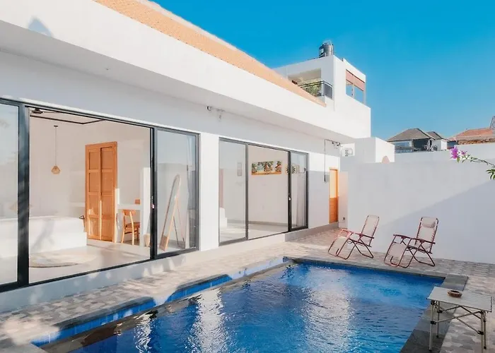 Ferienhaus Artsya - New &modern 2br Tropical Canggu Private Pool