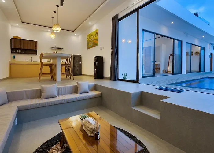 Artsya - New &modern 2br Tropical Canggu Private Pool Vakantiehuis