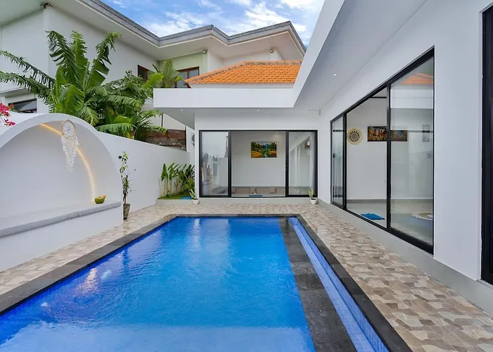 Artsya - New &modern 2br Tropical Canggu Private Pool Vakantiehuis Dalung (Bali)