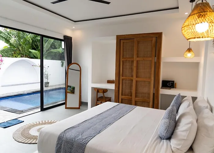 Vakantiehuis Artsya - New &modern 2br Tropical Canggu Private Pool Dalung (Bali)